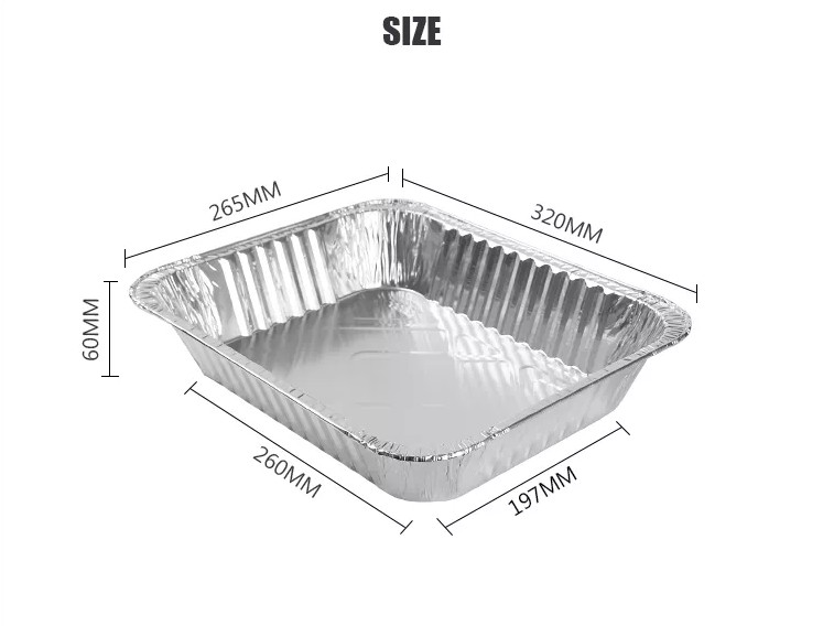 ALUMINIUM FOIL CONTAINER ECO320