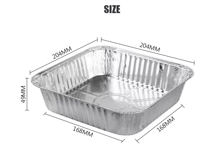ALUMINIUM FOIL CONTAINER ECO204