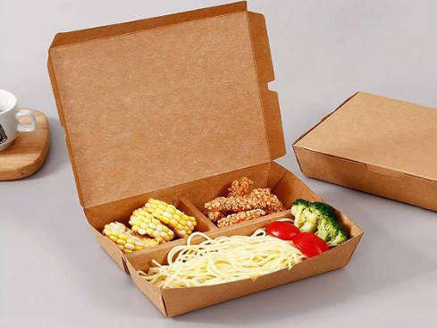 HỘP GIẤY KRAFT 3 NGĂN
